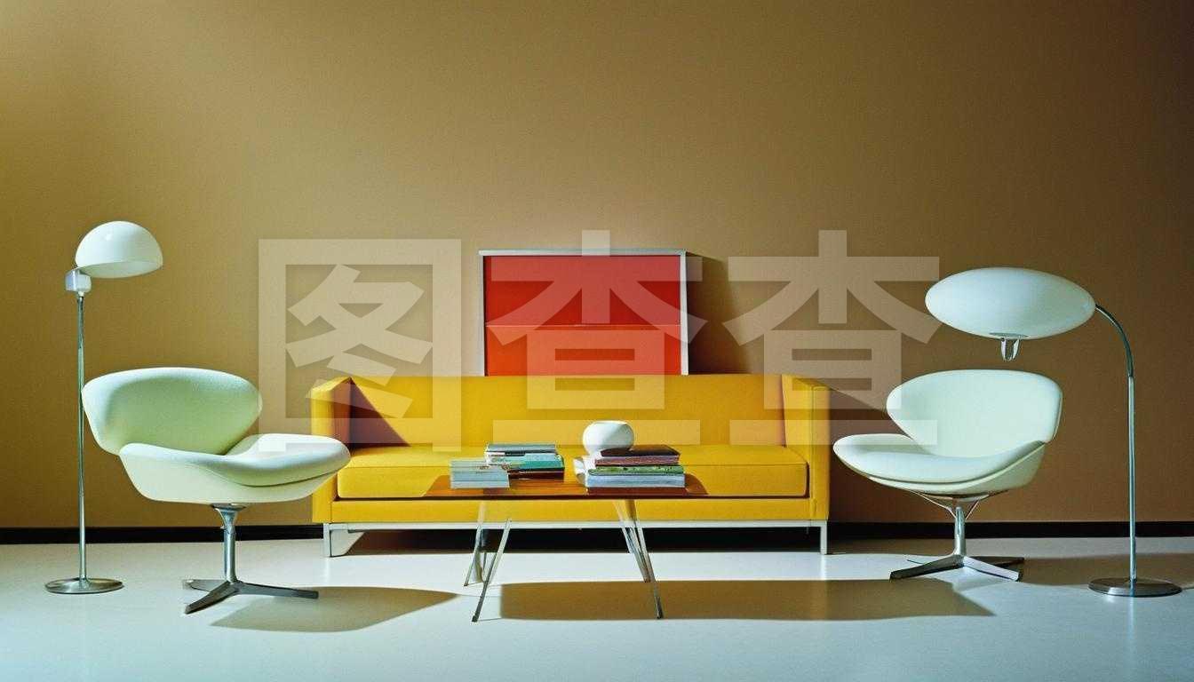 1960年代極簡抽象家具銷售目錄產品攝影工作室燈光Velvia 100